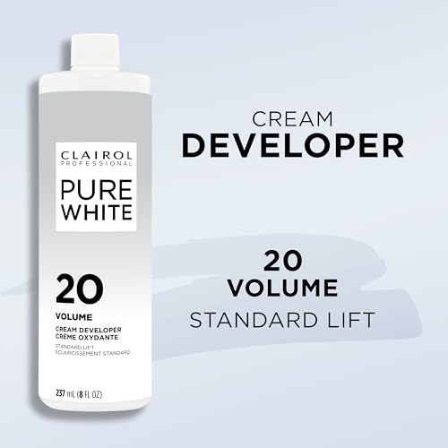 Clairol Professional Pure White 20 Volume Hair Developers for Lightening & Gray Coverage