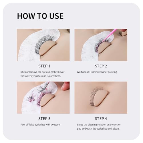 Cream Lash Remover for Eyelash Extensions,10g Eyelash Glue Remover Lash Tech Supplies for Salon Use,Grape Flavored