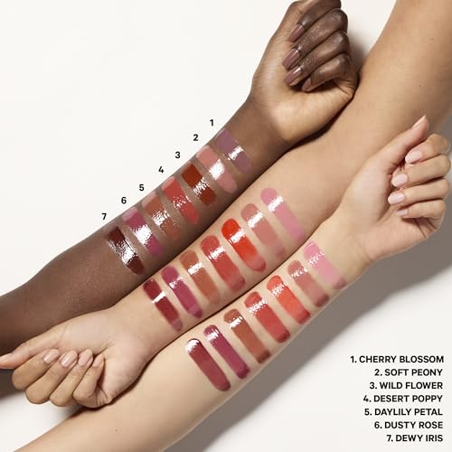 Well People Lush Lip Tinted Oil, Moisturizing Lip Oil For Nourishing & Conditioning Lips, Adds Sheer Color, Vegan & Cruelty-free, Soft Peony