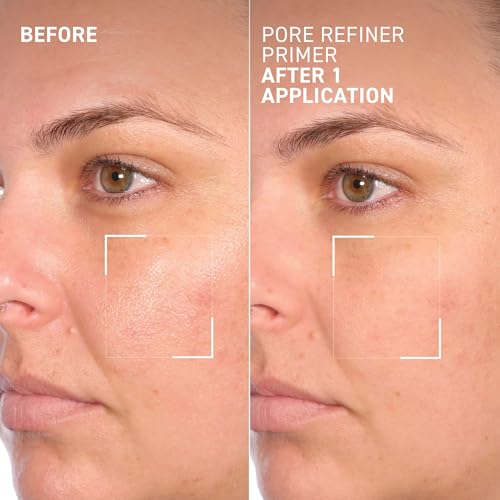 Dr. Brandt Pores No More, Pore Refiner Primer - Instantly Minimizes the Appearance of Pores, Absorbs Oil & Mattifies Shine - 1.0 fl oz