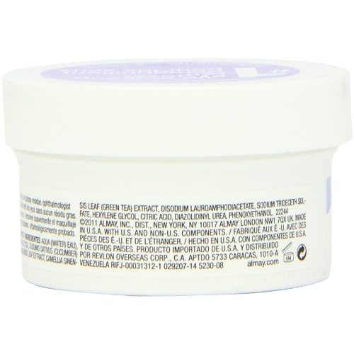 Almay Oil Free Eye Makeup Remover Pads, 15 Count in 1 box