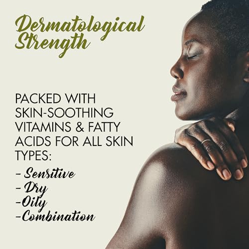 Eu'Genia Shea Face, Lip & Body Shea & Moringa 3-PC Gift Set ? Hydrating Lip Balm, Nourishing Body Oil, 12oz Dermatological Shea Butter ? Natural Skincare