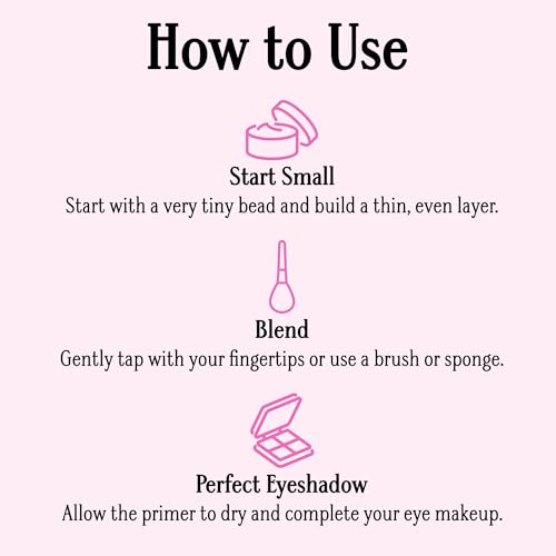 Gerard Cosmetics Clean Canvas Medium Eye Concealer and Base Smudge Proof, Makeup Primer and Eyeshadow Base, Made in the USA, Vegan Formula, Cruelty Free
