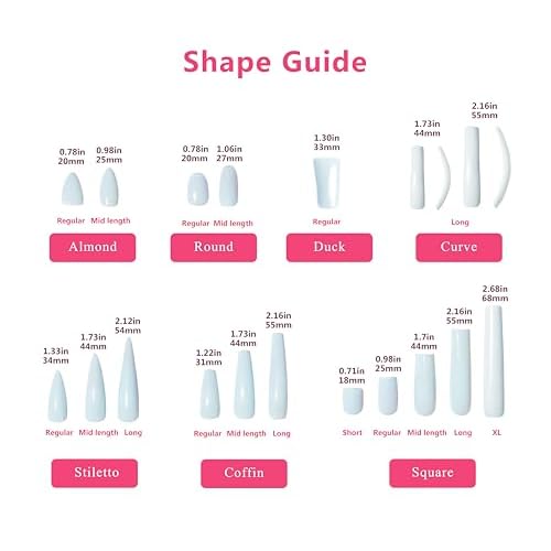 LOVFUL Press on Nails Holly Blue | Handmade with Full Covered Crystals | Reusable Fake Nails | Coffin Classic Regular 1.3 in | H23-M
