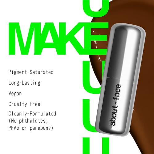 about-face Beach Freak Bronzer Stick Surf Curse? Ultra-Creamy, Vegan Bronzer & Contour Stick with Skincare Benefits ? Dewy Finish ? Hydrating Formula with Daikon Seed Extract ? Medium