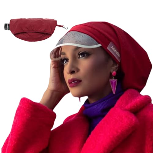 Hairbrella Satin-Lined, Waterproof Rain Hat