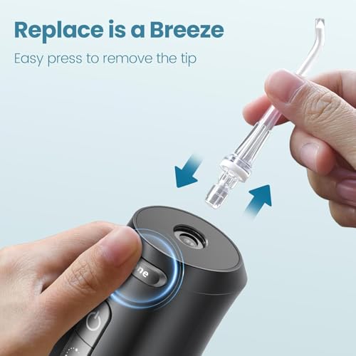 Onlyone Water Dental Flosser Replacement Heads Oral Irrigator Refill Heads Jet Tips 5 Pieces: Only Compatible for Onlyone Water Dental Flosser