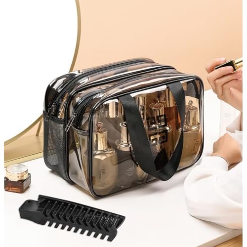Foldable Combs in Bulk Individually Wrapped, Travel Pocket Hair Comb, Folding Hair Brush Double Headed, Brush Comb Styling Tool for Men Women Combs, Black (One Size, 100, Count)