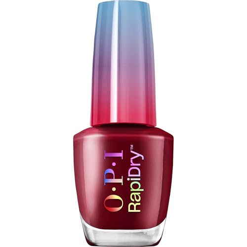 OPI RapiDry Quick Dry Nail Polish Colors | Opaque, Cr?me, Shimmer Shades with Clear Protective Base & Shine-Boosting Top Coat | Vegan, Smudge Proof, and Fast Drying in 60 Seconds