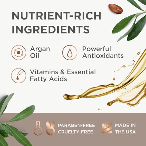 Argan Magic Restorative Hair Mask - Protein Rich Conditioning Hair Mask that Hydrates, Restores And Repairs Damaged Hair | Made in USA, Paraben Free, Cruelty Free (24 Oz)