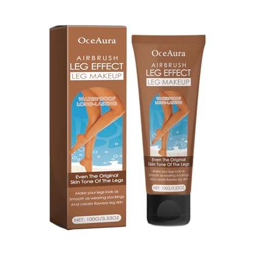Leg Makeup Waterproof No Transfer, Flawless Looking Leg and Body Tattoos and Scar Cover up Makeup Concealer for All Skin.(3# Bronze)