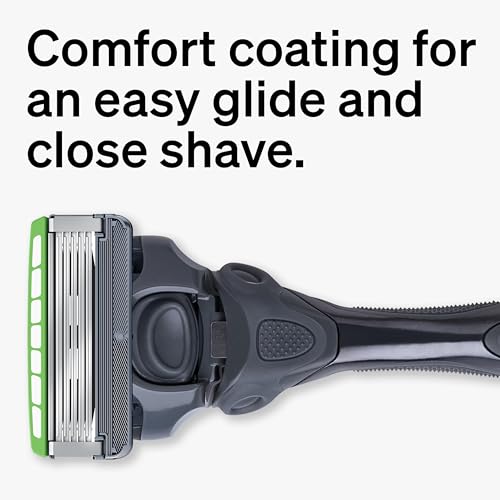 Schick Hydro Sensitive Razor Refills, 12ct | 5 Blade Razor for Men, Shaving Blades, 12 Refills
