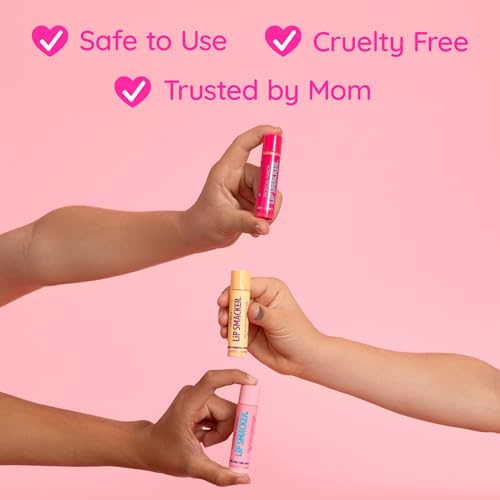 Lip Smacker Squishmallows Moisturizing Lip Balm,Fun Soft Squishy Collectible Top,Hydrates & Smooths - Cam