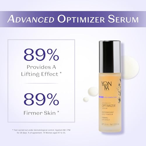 Yon-Ka Advanced Optimizer Serum | Anti-Aging Face Serum Gel with Marine Collagen and Hyaluronic Acid | Clinically Proven to Firm and Lift Skin | Paraben-Free | 1.01 fl oz