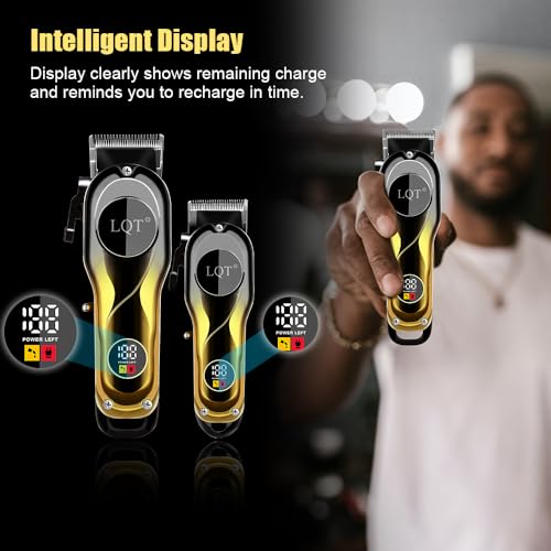 Hair Clipper Set Professional Hair Trimmer Electric Foil Shaver Razor for Men Haircutting Machine for Barber Clippers and Trimmers Grooming Kit Nose Body Hair Trimmer