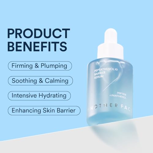 ANOTHER FACE PEPTATHENOL10¢â BARRIER SERUM 1.35 Fl. Oz. | Multi Peptide for face, Total Package Serum, Glowing & Firming for Skin Barrier, Soothing & Calming, Hydrating, Vegan, Korean Skin Care