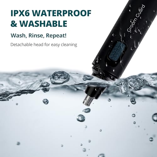 3-in-1 Nose Hair Trimmer for Men - 2025 Professional Painless USB Rechargeable, IPX6 Waterproof, Easy to Use