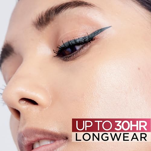 L'Oreal Paris Cosmetics Makeup Infallible Grip Precision Felt Eyeliner, Smudge Resistant, Long Lasting Waterproof Eyeliner, Grey, Grey, 0.03 fl oz
