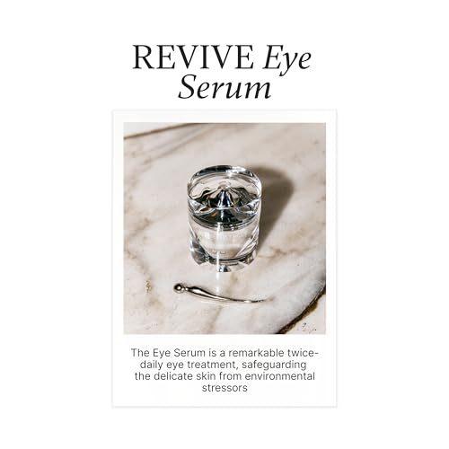 Rejuvology Revive Eye Serum with Lymphatic Wand, 0.51 fl oz - Reduces Dark Circles, Brightens & Firms Area, Improves Skin Barrier & Hydration - by Beverly Hills Rejuvenation Center
