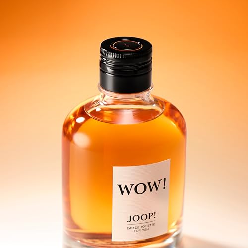 JOOP! Wow! Eau de Toilette ? Woody Men's Cologne ? With Notes of Cardamom, Bergamot, Vetiver & Vanillla ? Luxury Perfumes for Men ? Long Lasting Fragrance ? 3.4 fl oz