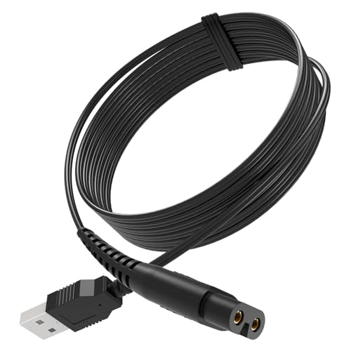 USB Charging Cable Cord for oneisall Low Noise Dog Clippers Model RFC-676 Only- Fit for oneisall Rechargeable Stainless Steel Blade Pet Shaver