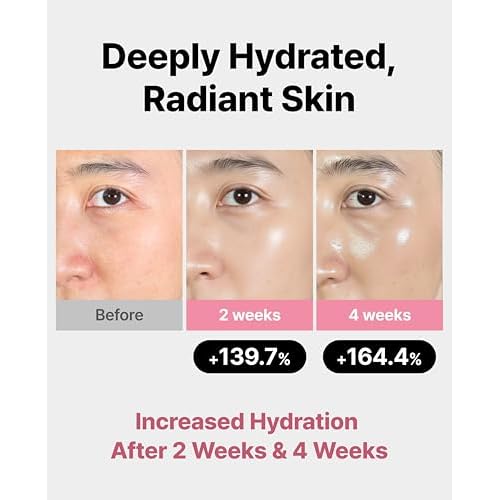 Delere Caviar Glow Dewy Cream | Hydrating Caviar Collagen Cream | Korean Hyaluronic Acid Moisturizer for Radiant Glass Skin, 1.7oz