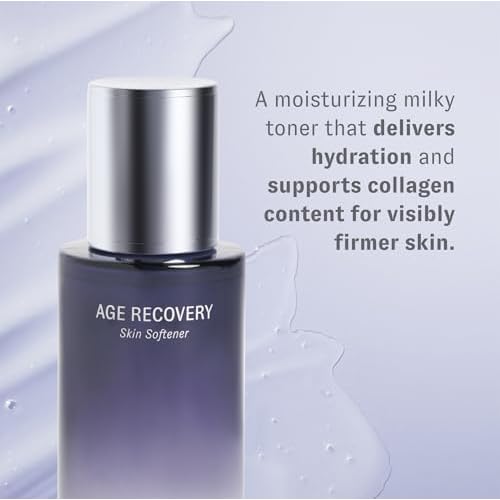 O HUI Age Recovery Skin Softener | Hydrates and Nourishes Skin | Prep Skin | Korean Skin Care | Milky Lotion Texture | Daily Toner Usage | Anti-Wrinkle Care | Non-Sticky | Peptide | Collagen Support