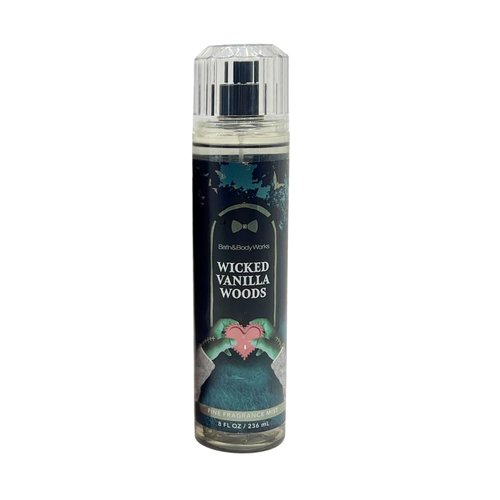Bath & Body Works VAMPIRE BLOOD, GHOUL FRIEND, WICKED VANILLA WOODS Fine Fragrance Mist 3-piece Halloween Collections with a Red Bow - 2025 Edition Scents