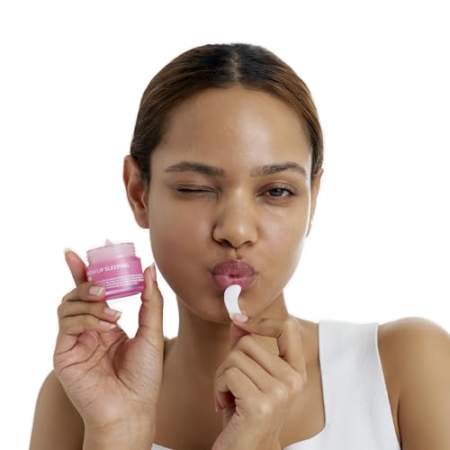 ISOI Refresh Lip Sleeping Mask, Overnight Hydrating Lip Treatment with 4X Ceramide & Botanical Oils, Korean Lip Care (0.88 oz, 25g)