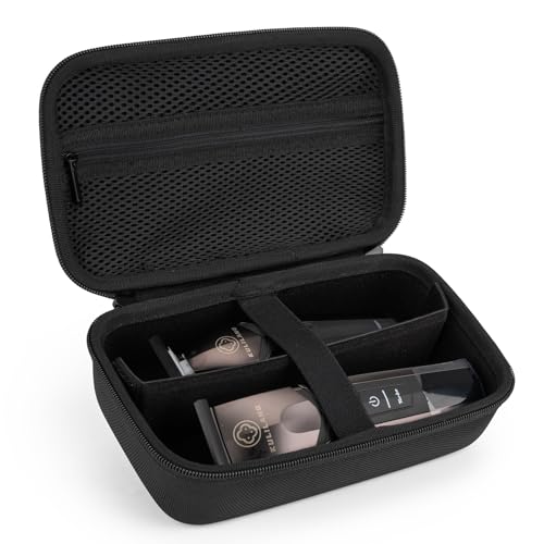 SMYV Barber Bags for Clippers and Supplies, Mens Hair Trimmers Box, Portable Clipper Storage Case for Barber Accessories (Case Only)