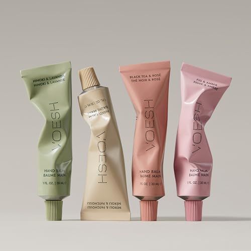 VOESH Vegan Hand Balm Holiday Gift Set - K-Beauty Korean Skincare, Deep Hydration That Lasts 24+ Hours