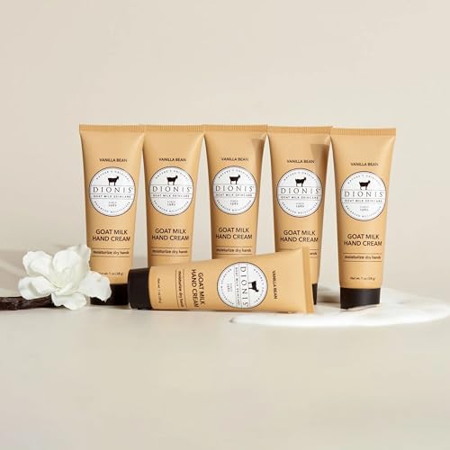 Dionis Goat Milk Skincare Hand Cream (Vanilla Bean, 1 oz)
