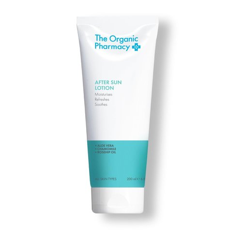 The Organic Pharmacy After Sun Lotion, Moisturizing with Aloe Vera and Chamomile, 50ml