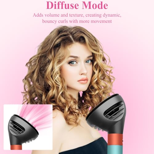Wave Curl Diffuser for Dyson Airwrap ? Dome and Diffuse Modes for Curl Wave Hair, Hair Diffuser Attachment Compatible with Airwrap Styler HS01/05