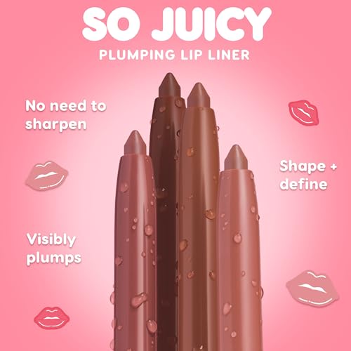 Colourpop So Juicy Plumping Lip Liner with Peptides - Long Lasting Lip Liner for Visibly Plumped & Shaped Lips - Enriched with Smoothing Ceramides & Peppermint - Westwood (0.01 oz)