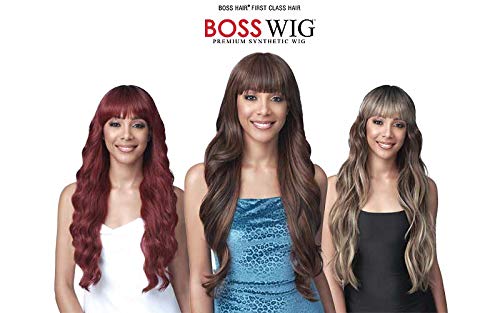 Bobbi Boss Premium Synthetic Wig With Bangs - Bahari