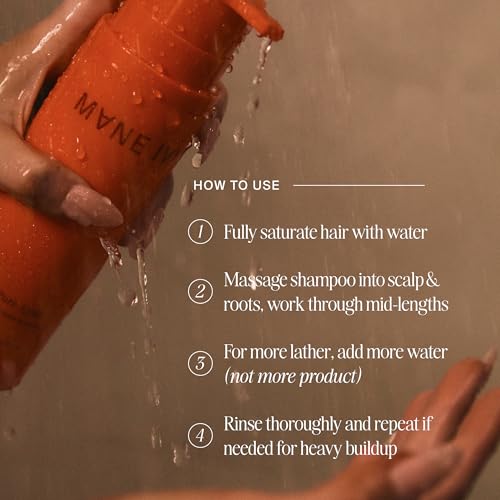Pure Pain Daily Hybrid Shampoo - Sulfate-Free Deep Cleanse & Nourish - Aloe & Hibiscus Scalp Soother - Baobab Protein Strength - All Hair Types