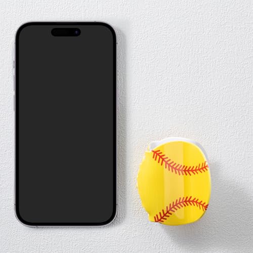 Sports Softball Hair Claw Clips for Women,Game Day Soft Ball Hair Jaw Barrette, Acrylic 3.1inch Big Hair Claw Clips for Thick and Thin Hair Accessories Gifts