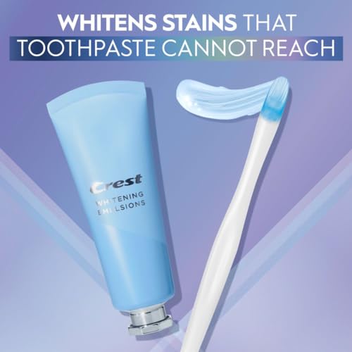 Crest Whitening Emulsions Leave-on Teeth Whitening Gel Pen Kit, 0.88 Oz (25 G)
