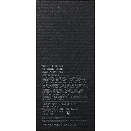 Serge Lutens Eau de Parfum Spray for Women, Vitriol D'oeillet, 1.7 Ounce