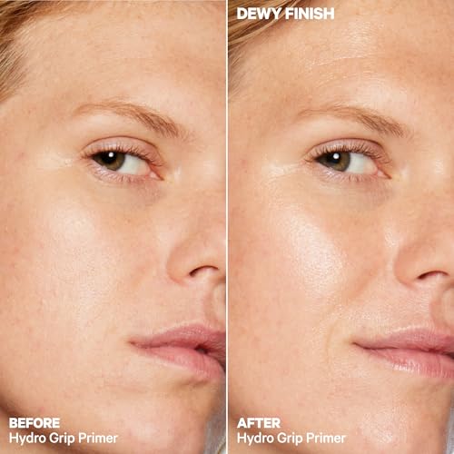 Milk Makeup Hydro Grip Primer with Hyaluronic Acid + Niacinamide ? Hydrating Face Primer Grips Makeup for Up to 12 Hours ? Silicone-Free, Lightweight Gel with Dewy Finish