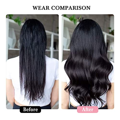 Clip in Hair Extensions Real Human Hair 100% Brazilian Virgin Human Hair 70g 8pcs Per Set with 18Clips Double Weft Clip in Human Hair Extensions (20 Inch, #613 Bleach Blonde)