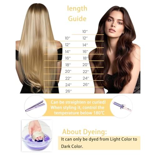 Hetto Sew in Hair Extensions Real Human Hair Ombre Black to Silver Grey Balayage Weft Hair Extensions Human Hair Invisible Sew in Hair Extension Double Weft 22 Inch 100g