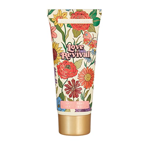 Heathcote & Ivory Love Revival-Hand Cream in Tin 100ml - Hydrating Hand Cream in Decorative Tin for Beautiful Hands