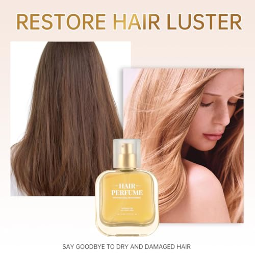 Hair Perfume for Women ? Fresh Hair Fragrance with Honey, Coconut Oil, and Chamomile Extract, Odor-Removing, Nourishing & Long-Lasting Scent for Smooth and Beautiful Hair
