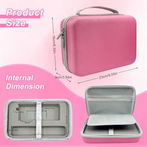 Nail Drill Machine Storage Case Compatible with MelodySusie/MOCOWIND Professional Electric Nail Drill Machine, for Travel Nail Drill Machine Storage Pouch Professional Bag (Case Only)