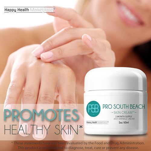 Pro South Beach Skin Cream - 2 Month Supply Anti Wrinkle Cream - Our Best Anti Aging Cream for Women - Anti Wrinkle Cream for Men - Anti Wrinkle Cream for Women - Day & Anti Wrinkle Night Cream