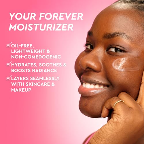 Glow Recipe Limited Edition Pride Pink Juice Water Gel Face Moisturizer - Hydrating Hyaluronic Acid, Radiance Boosting, Non-Comedogenic, Oil-Free, Long-Lasting Korean Skin Care for Oily Skin (50ml)