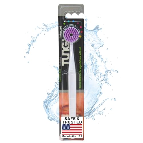 Peak Essentials | The Original TUNG Brush Kits |Tongue Cleaner | Odor Eliminator | Fight Bad Breath | Fresh Mint | BPA Free | Made in America | (1 Count)