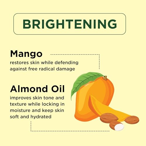Petal Fresh Pure Brightening Mango & Almond Oil Body Butter with Niacinamide, Shea Butter, Promotes Collagen, For All Skin Types, Vegan and Cruelty Free, Non-Greasy, 8 oz ? MADE IN USA